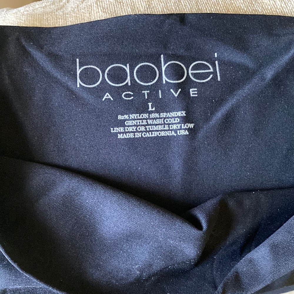 BaoBei Active Postpartum Compressive Cropped Leggings